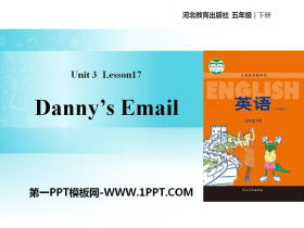 《Danny's Email》Writing Home PPT教学课件