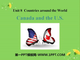 《Canada and the U.S.》Countries around the World PPT免费课件