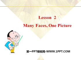 《Many Faces,One Picture》Me and My Class PPT