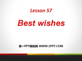 《Best Wishes》Get ready for the future PPT下载