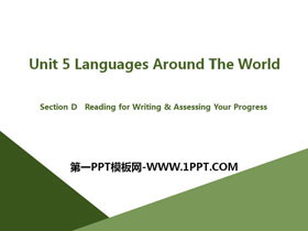 《Languages Around The World》Section D PPT