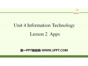 《Information Technology》Lesson2 Apps PPT