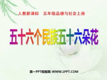 《五十六个民族五十六朵花》我们都是中华儿女PPT课件4