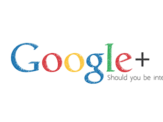 谷歌产品Google+介绍宣传ppt模板