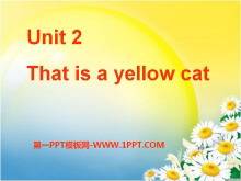 《This is a yellow cat》PPT课件