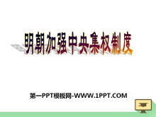 《明朝加强中央集权制度》多民族大一统国家的巩固与发展PPT课件4