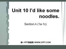 《I’d like some noodles》PPT课件3