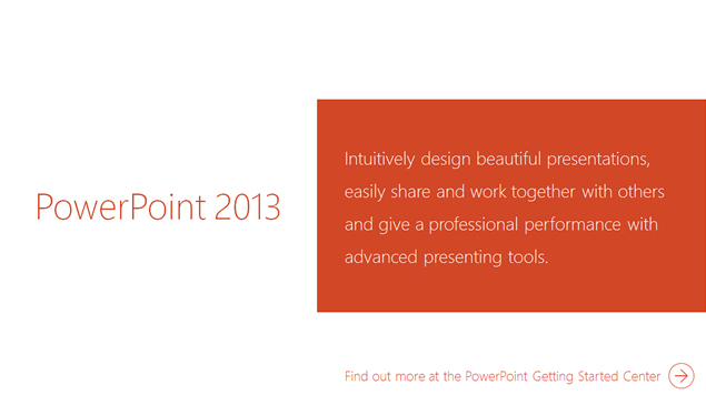微软PowerPoint 2013官方ppt模板3