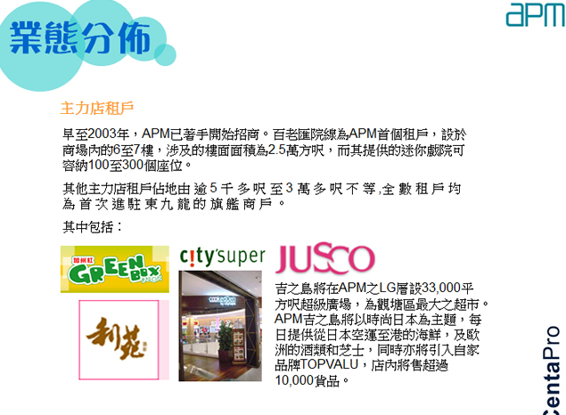 香港APM购物中心宣传资料ppt模板5