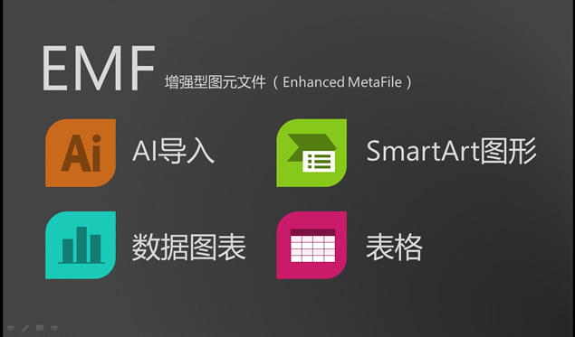 增强型图元文件ppt图片设计教程模板