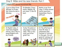 《Mike's happy days》mike and his new friends Flash动画课件