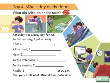 《Mike's happy days》mike's day on the farm Flash动画课件