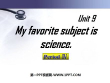 《My favorite subject is science》PPT课件8
