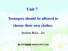 《Teenagers should be allowed to choose their own clothes》PPT课件17