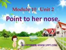《Point to her nose》PPT课件