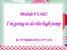 《I'm going to do the high jump》PPT课件3