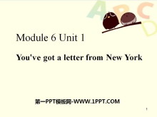 《You've got a letter from New York》PPT课件
