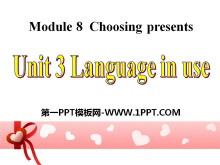 《Language in use》Choosing presents PPT课件2