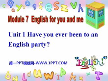 《Have you ever been to an English corner?》English for you and me PPT课件