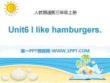 《I like hamburgers》PPT课件