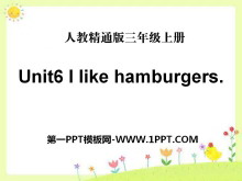 《I like hamburgers》PPT课件4