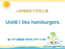 《I like hamburgers》PPT课件6