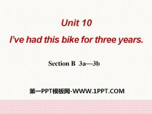《I've had this bike for three years》PPT课件10