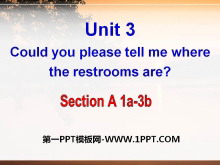 《Could you please tell me where the restrooms are?》PPT课件16