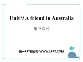 《A friend in Australia》PPT下载