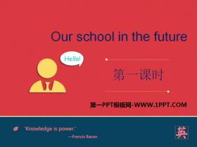 《Our school in the future》PPT