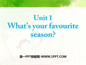 《What's your favourite season?》PPT