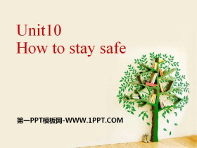 《How to stay safe》PPT