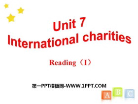 《Intemational charities》ReadingPPT