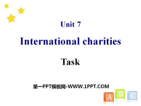 《Intemational charities》TaskPPT