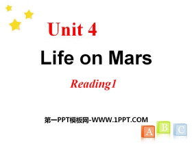《Life on Mars》ReadingPPT