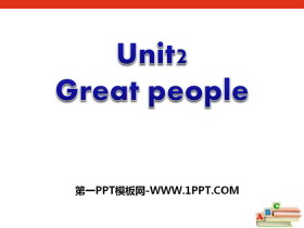 《Great people》PPT