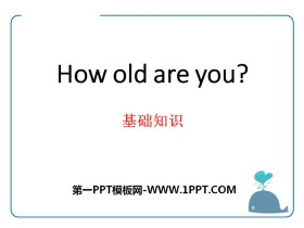 《How old are you?》基础知识PPT