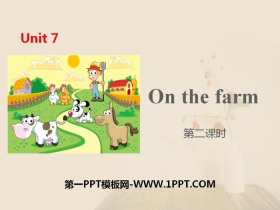 《On the farm》PPT(第二课时)