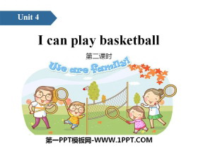 《I can play basketball》PPT(第二课时)
