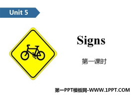 《Signs》PPT(第一课时)