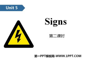 《Signs》PPT(第二课时)