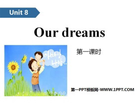 《Our dreams》PPT(第一课时)