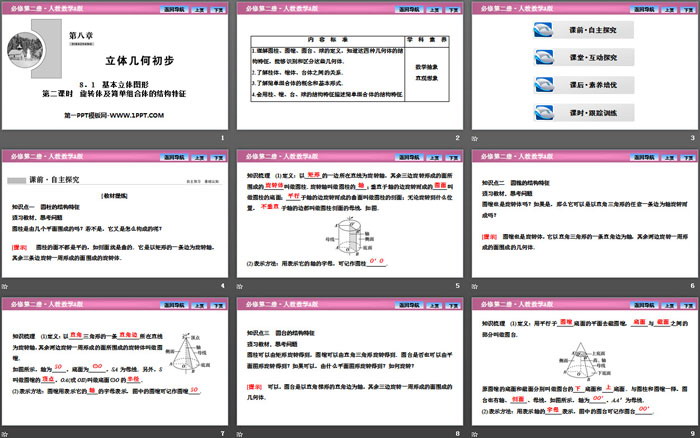 《基本立体图形》立体几何初步PPT课件(第二课时旋转体及简单组合体的结构特征)