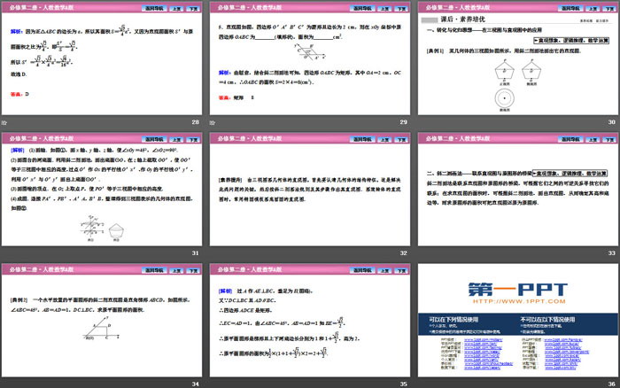 《立体图形的直观图》立体几何初步PPT课件