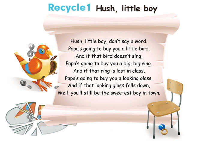 人教版PEP六年级英语上册《Recycle1》Flash动画课件5