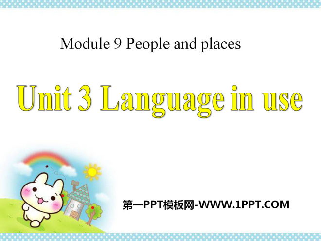 《Language in use》People and places PPT课件2