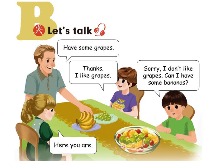 《Do you like pears?》Lets talk Flash动画课件2