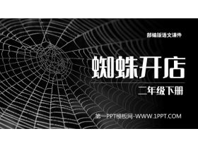 《蜘蛛开店》PPT课件免费下载