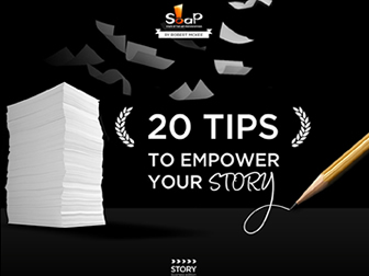 《20 tips to empower your story》——欧美PPT公司soap新作