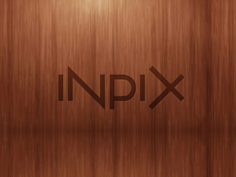 韩国INPIX公司漂亮时尚木纹背景ppt模板